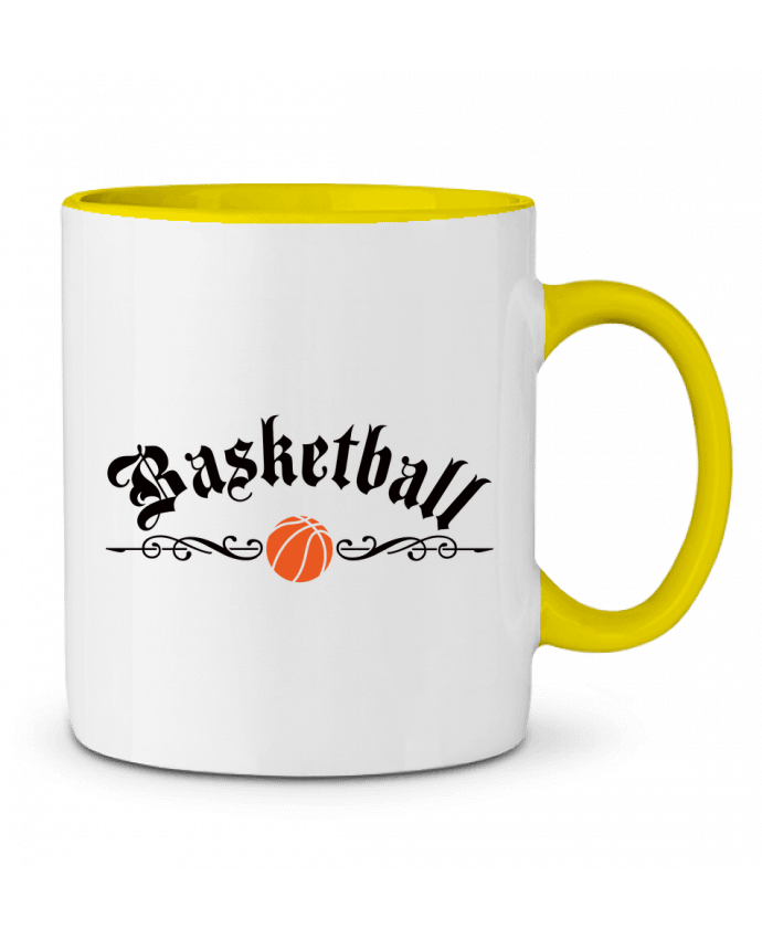 Two-tone Ceramic Mug Basketball Freeyourshirt.com
