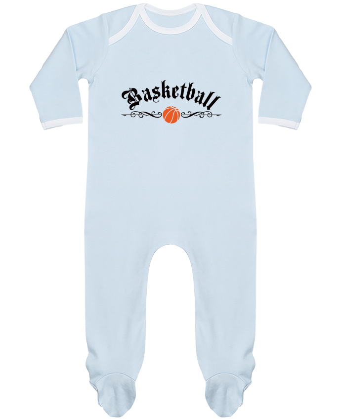 Body Pyjama Bébé Basketball par Freeyourshirt.com