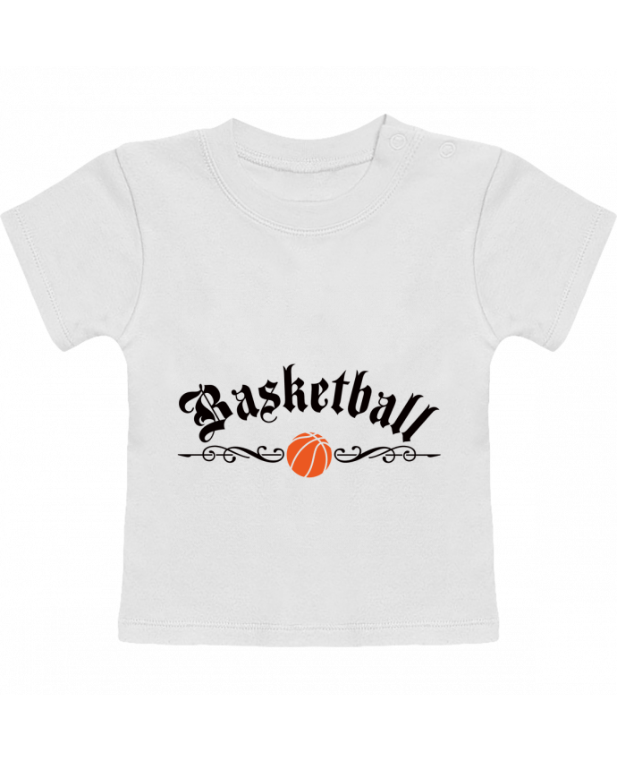 T-shirt bébé Basketball manches courtes du designer Freeyourshirt.com