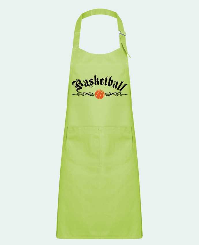 Kids chef pocket apron Basketball by Freeyourshirt.com