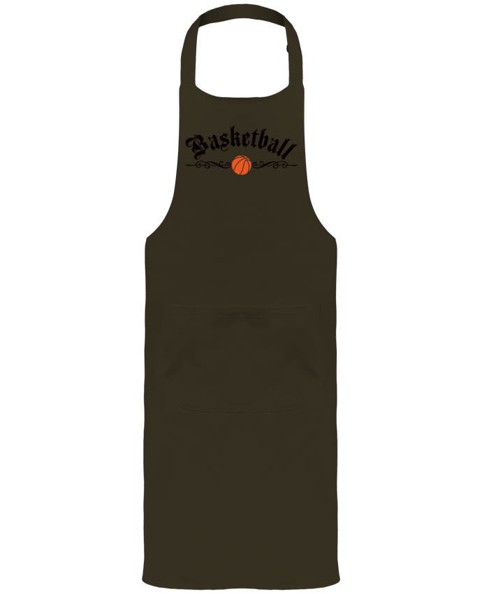 Garden or Sommelier Apron with Pocket Basketball by Freeyourshirt.com