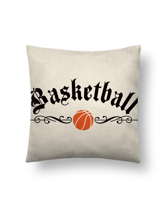 Cushion suede touch 45 x 45 cm Basketball by Freeyourshirt.com