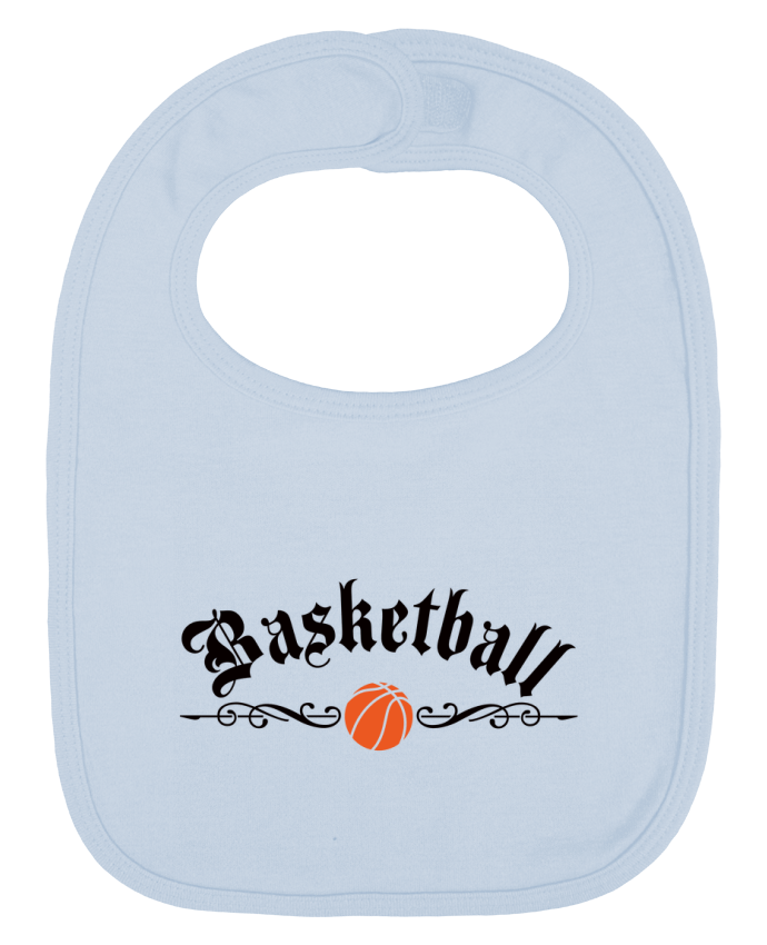 Bavoir bébé uni Basketball par Freeyourshirt.com