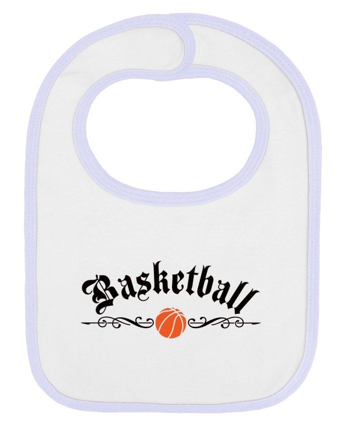 Bavoir bébé uni Basketball par Freeyourshirt.com