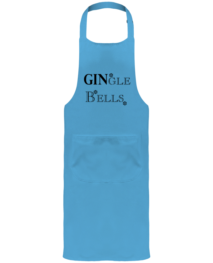 Garden or Sommelier Apron with Pocket GINgle bells by mini09