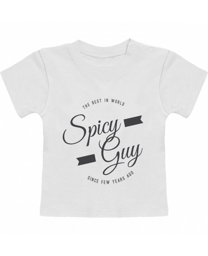 Camiseta Bebé Manga Corta Spicy guy manches courtes du designer Les Caprices de Filles