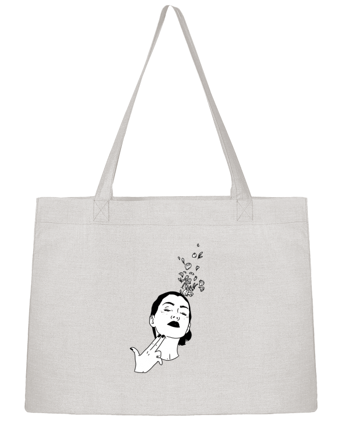 Sac Shopping Flower suicide par tattooanshort