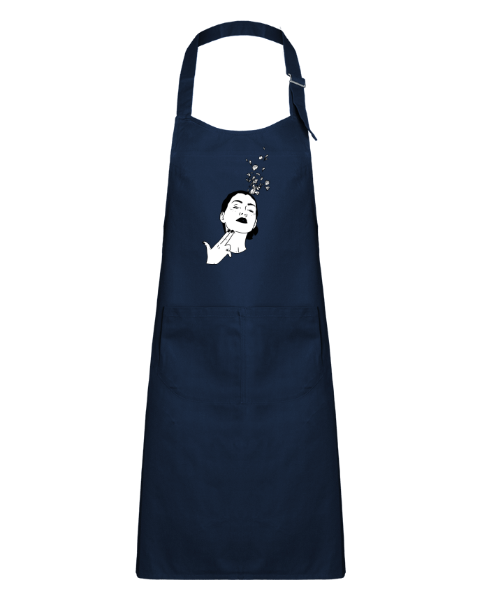 Kids chef pocket apron Flower suicide by tattooanshort