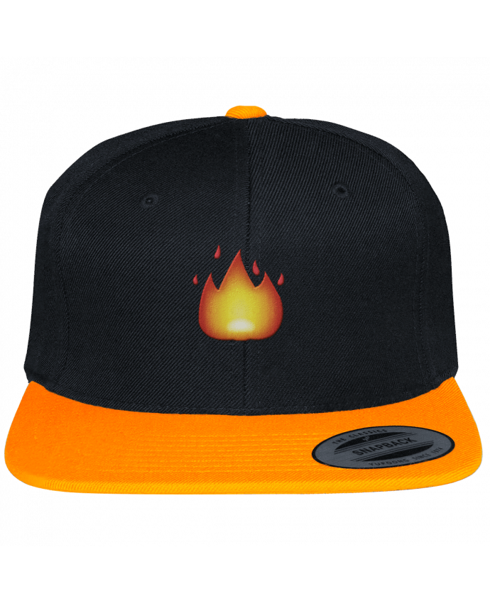 Snapback cap two-one varsity bicolore Fire by tunetoo by tunetoo