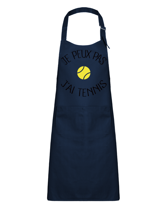 Tablier Enfant Je peux pas j'ai Tennis par Freeyourshirt.com