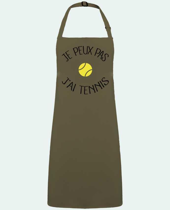 Apron no Pocket Je peux pas j'ai Tennis by  Freeyourshirt.com