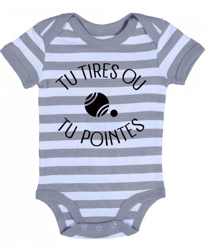 Baby Body striped Tu Tires Ou Tu Pointes - Freeyourshirt.com