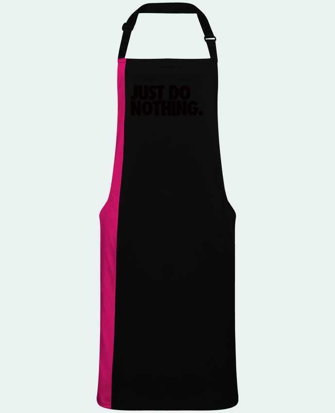 Two-tone long Apron Just Do Nothing by  Freeyourshirt.com