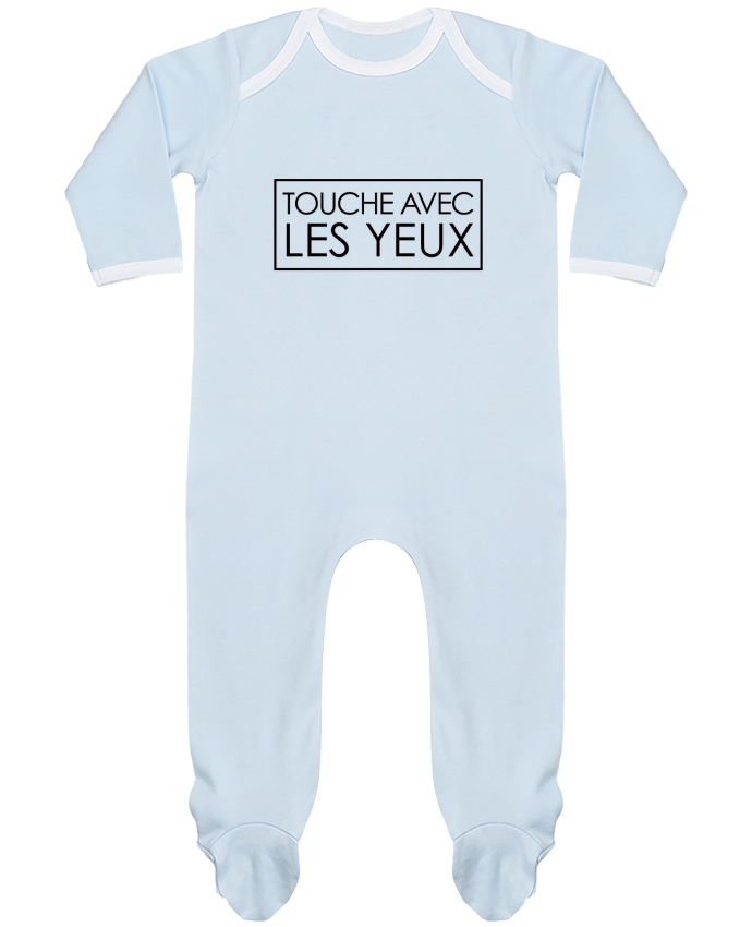 Body Pyjama Bébé Touche avec les yeux par Freeyourshirt.com