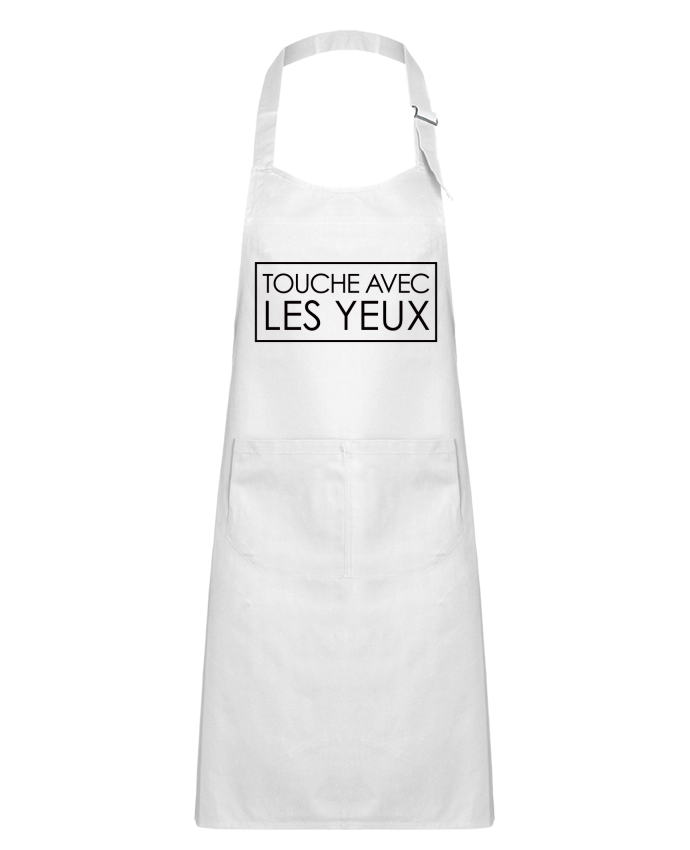 Tablier Enfant Touche avec les yeux par Freeyourshirt.com