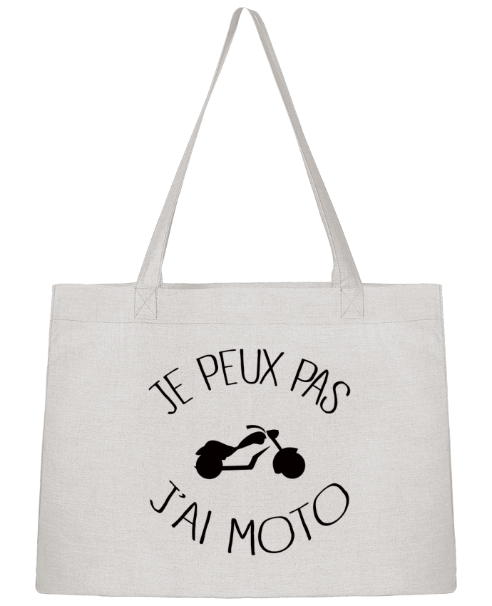 Sac Shopping Je Peux Pas J'ai Moto par Freeyourshirt.com