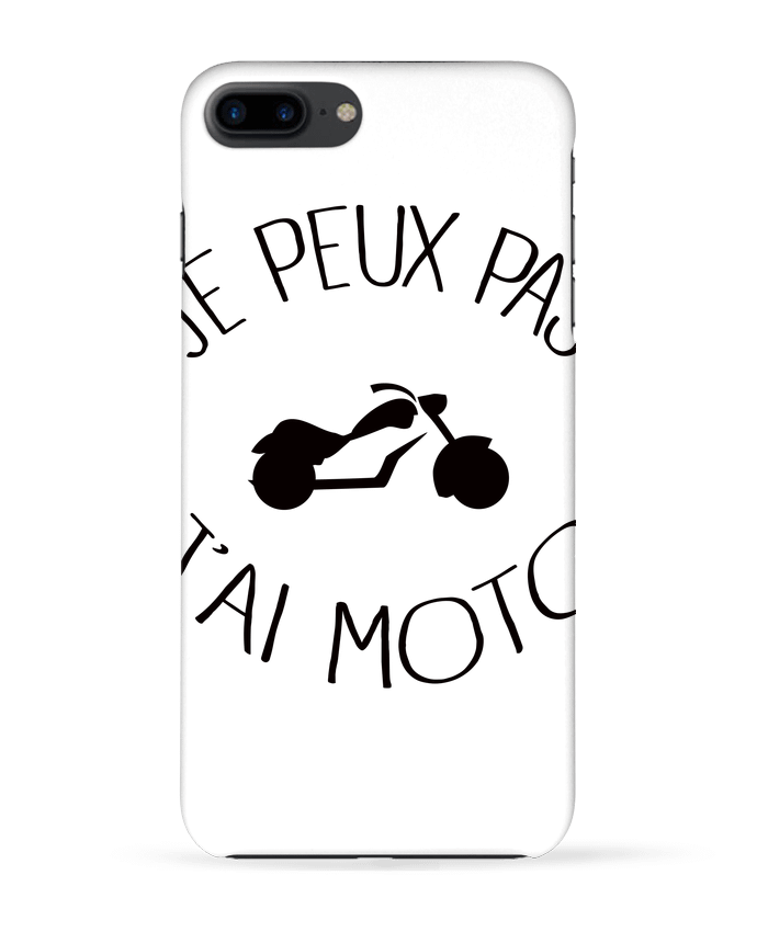 Carcasa Iphone 7+ Je Peux Pas J'ai Moto por Freeyourshirt.com