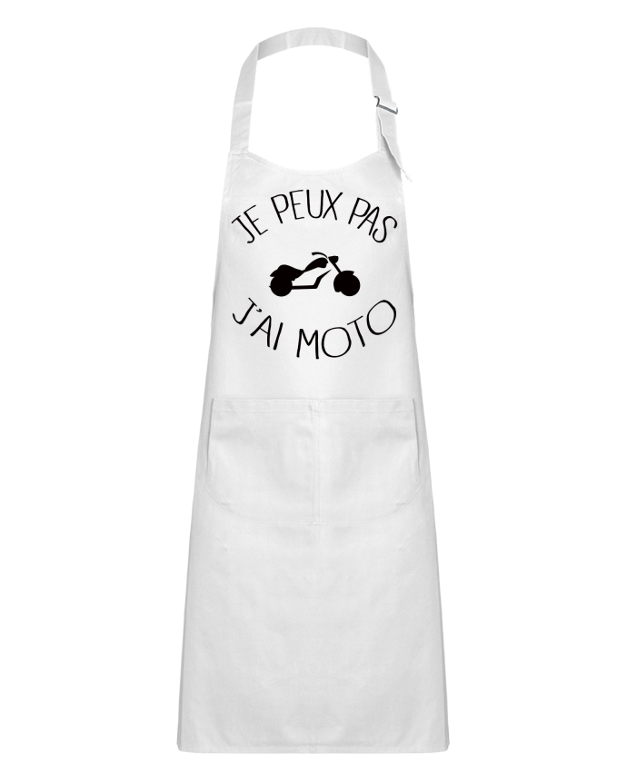 Tablier Enfant Je Peux Pas J'ai Moto par Freeyourshirt.com