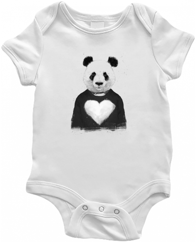 Body Bebé lovely_panda por Balàzs Solti