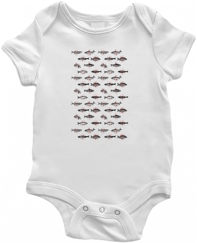 Body Bebé Fishes in geometrics por Florent Bodart