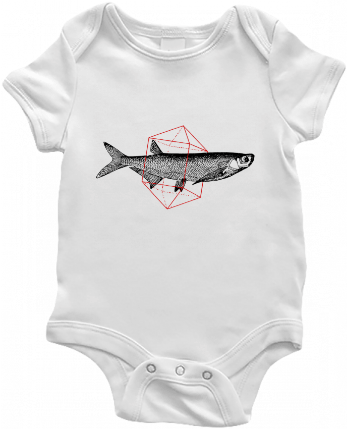 Body Bebé Fish in geometrics por Florent Bodart