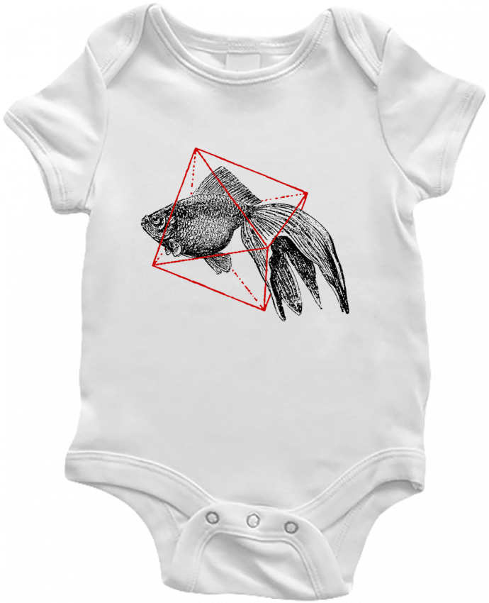 Baby Body Fish in geometrics II by Florent Bodart