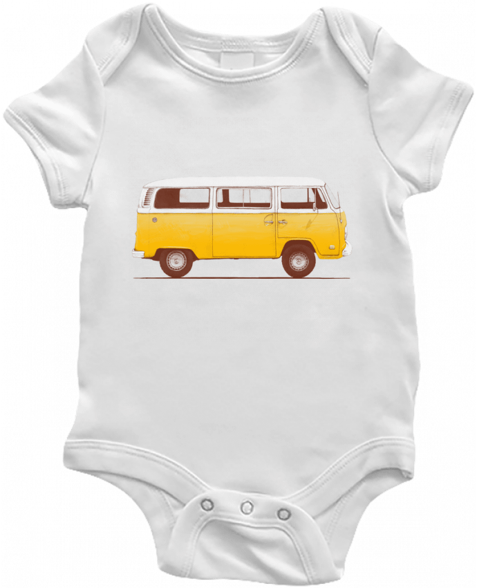 Body Bebé Yellow Van por Florent Bodart