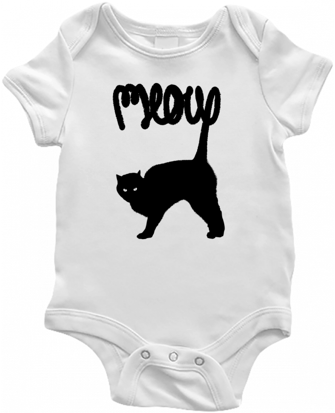 Body bébé Meow par Florent Bodart