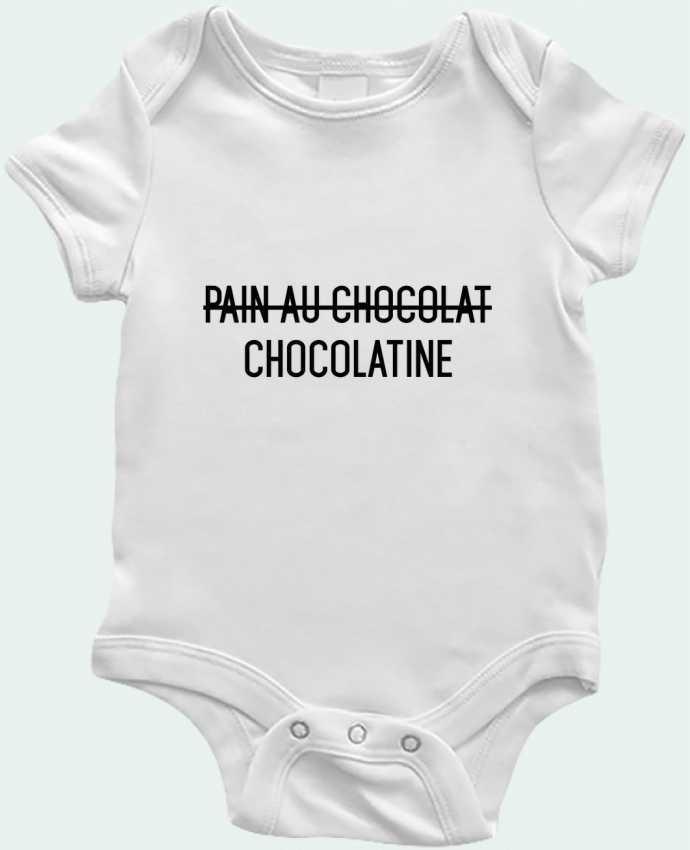 Body bébé Chocolatine par tunetoo