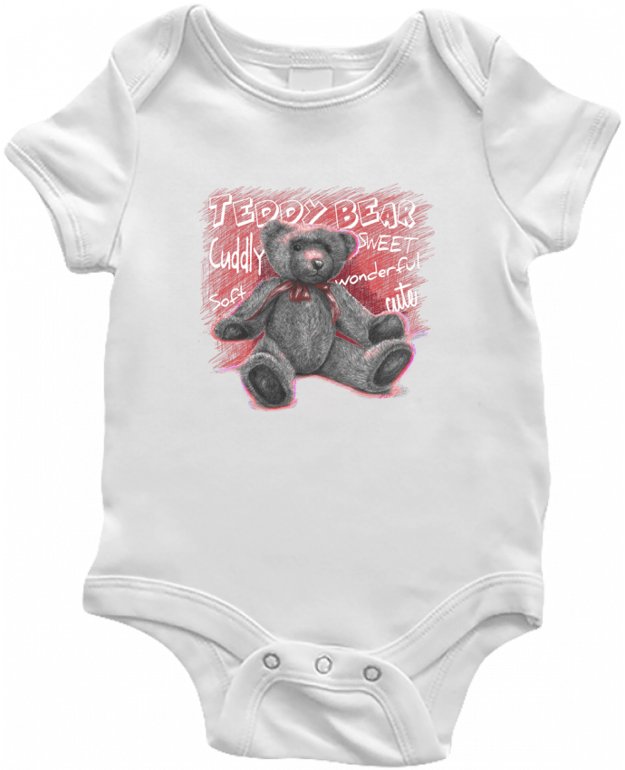 Body Bebé Teddy Bear por MaZa