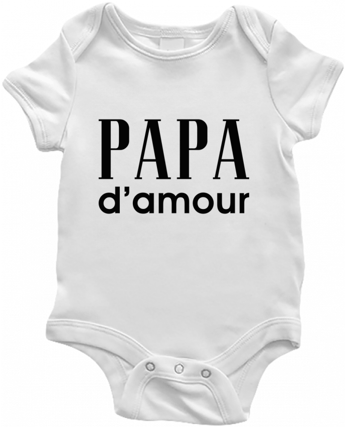 Body bébé Papa d'amour par tunetoo