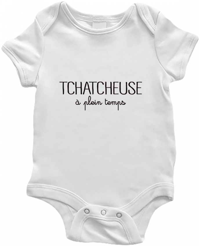 Body bébé Tchatcheuse à plein temps par Freeyourshirt.com