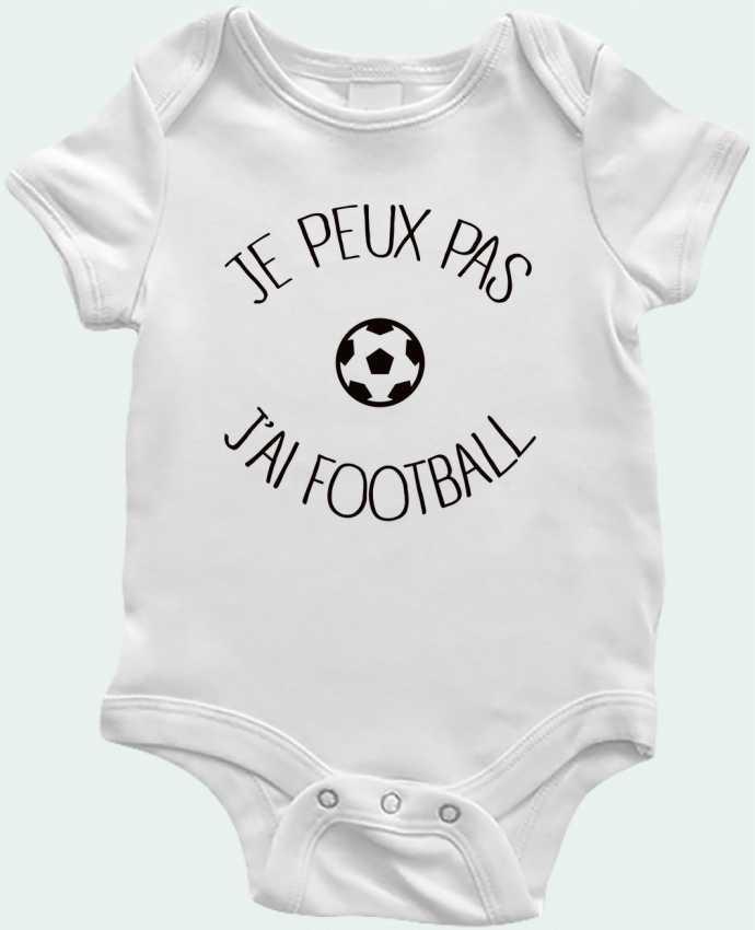 Baby Body Je peux pas j'ai Football by Freeyourshirt.com