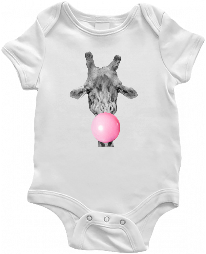 Baby Body Girafe bulle by justsayin