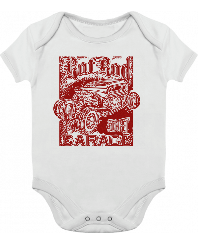 Baby Body Contrast Hot rod garage by David