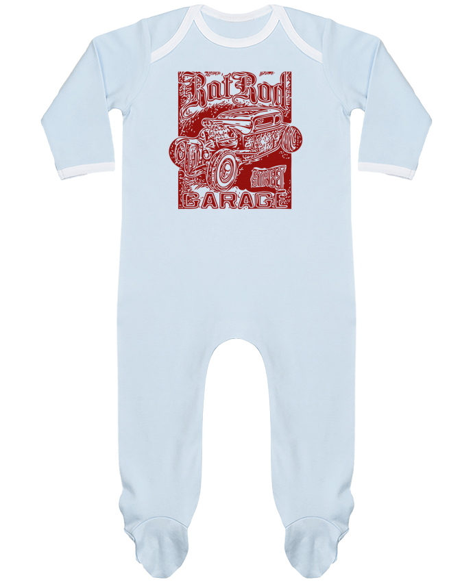 Body Pyjama Bébé Hot rod garage par David