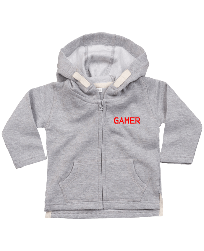 Hoddie with zip for baby GAMER by lisartistaya