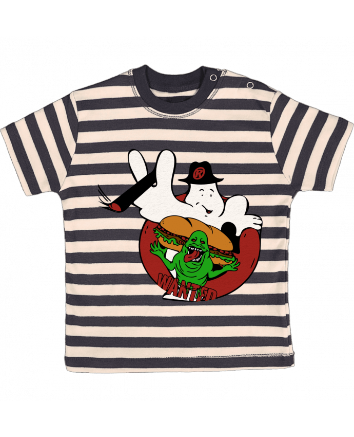 T-shirt baby with stripes The wanted by David