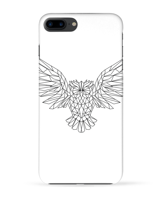 Coque iPhone 7 + Geometric Owl par Arielle Plnd