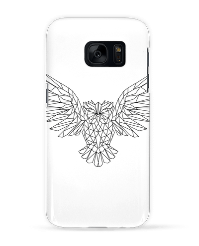 Coque 3D Samsung Galaxy S7  Geometric Owl par Arielle Plnd