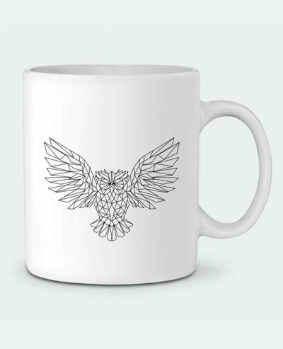Mug  Geometric Owl par Arielle Plnd