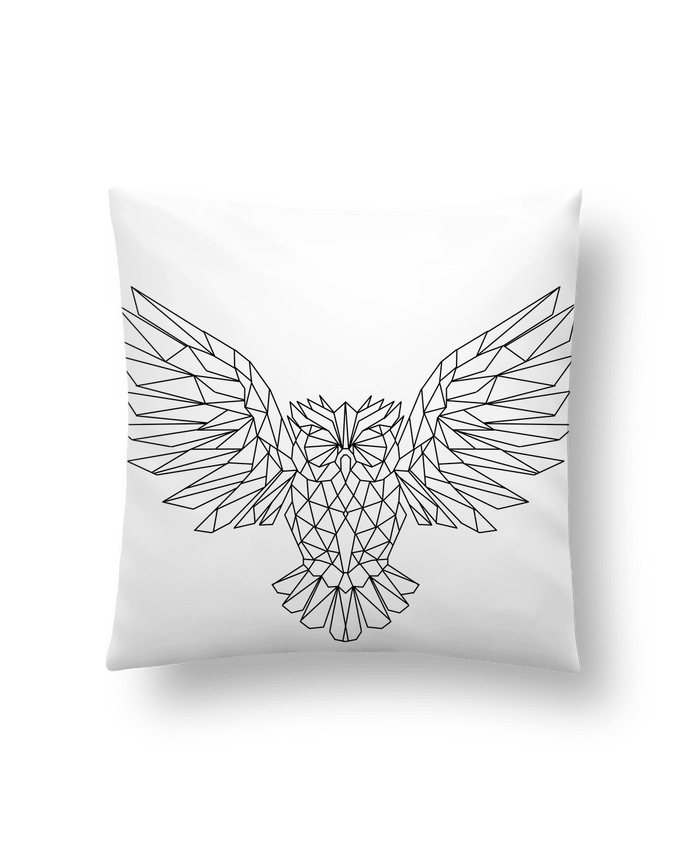 Cushion synthetic soft 45 x 45 cm Geometric Owl by Arielle Plnd