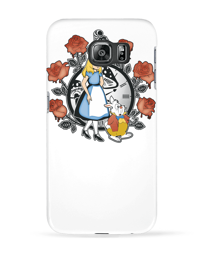 Case 3D Samsung Galaxy S6 Time for Wonderland - Kempo24