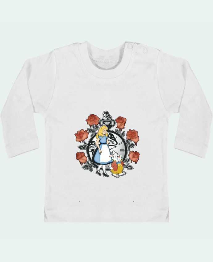 T-shirt bébé Time for Wonderland manches longues du designer Kempo24