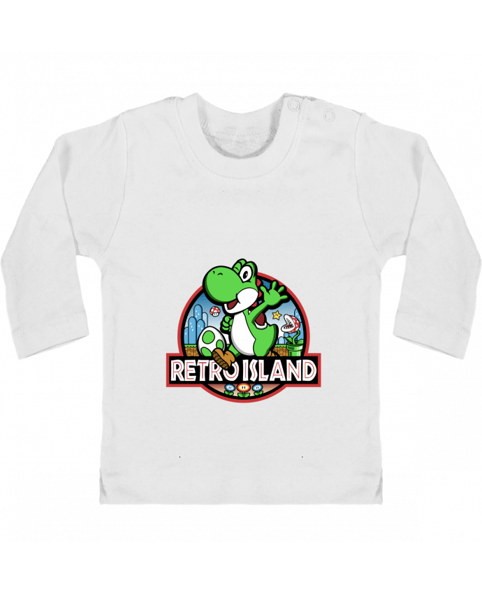 T-shirt bébé Retro Park manches longues du designer Kempo24