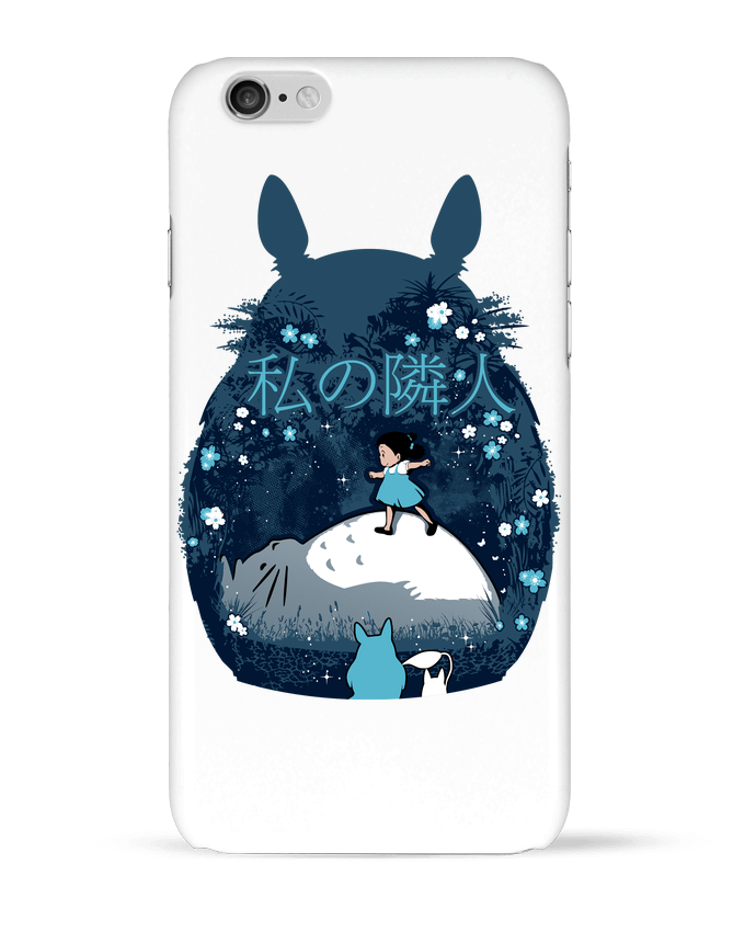 Coque iPhone 6 My neighbour night par Kempo24