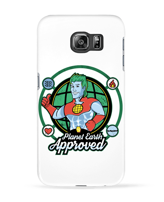 Case 3D Samsung Galaxy S6 Planet Earth Approved - Kempo24