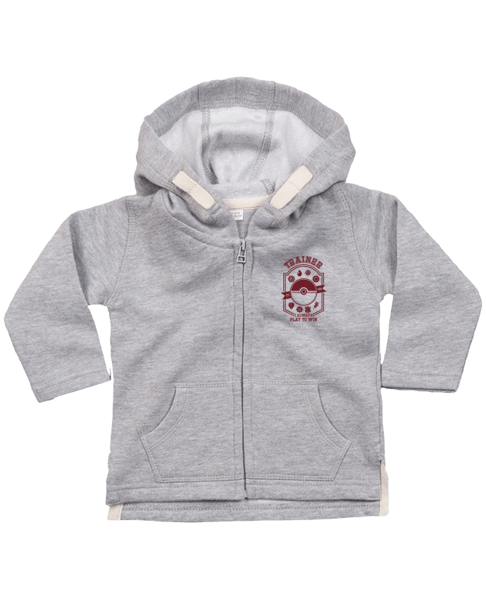 Hoddie with zip for baby Trainer since 1999 by Kempo24