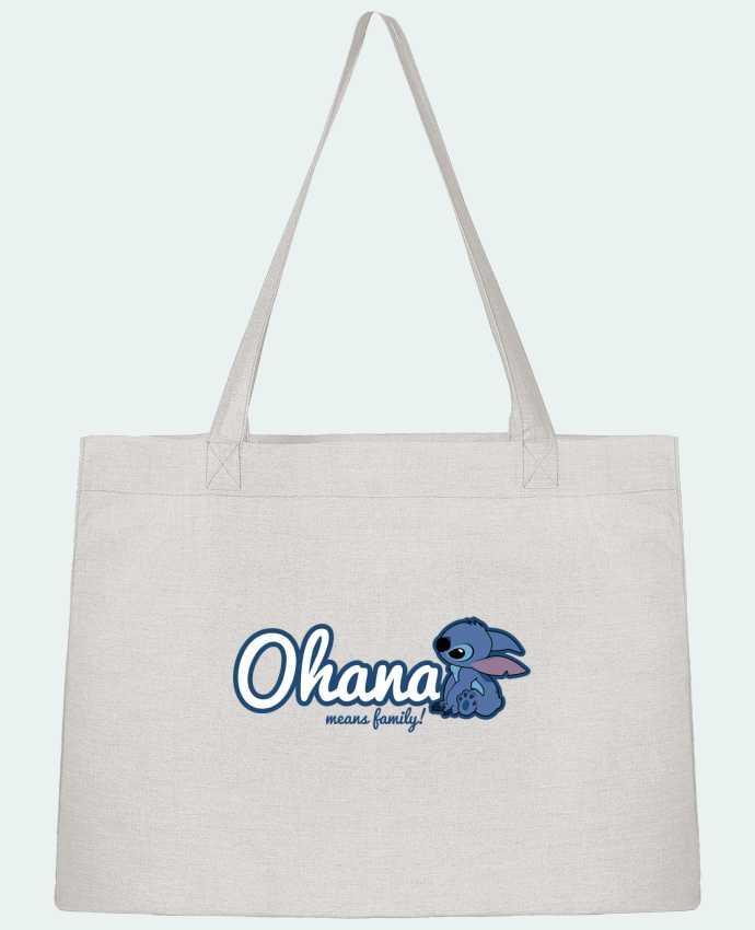 Shopping tote bag Stanley Stella Ohana means family by Kempo24