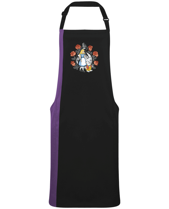 Two-tone long Apron Time for Wonderland by  Kempo24